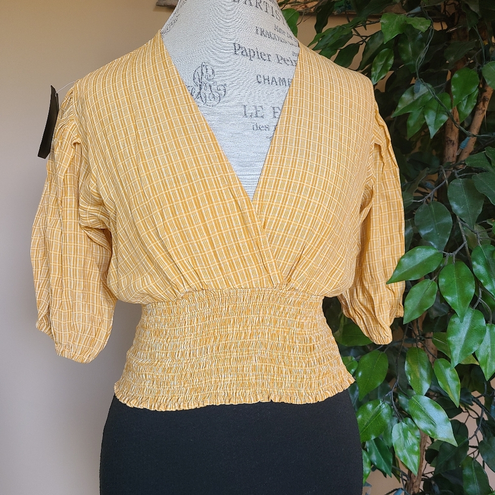 Faithfull The Brand Ceretti Check P-Desert top. - Picture 10 of 10